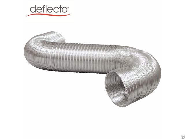 Semi Rigid Flexible Aluminum Pipe Hvac Systems Parts Exhaust Hose