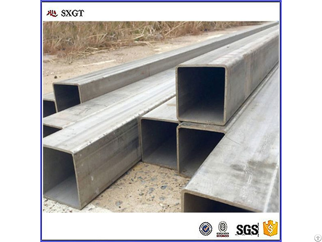 Q195 Hot Rolled Rectangle Steel Tube