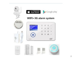 Gsm Wifi Home Security Alarm System Support Ip Camera App 88 Wireless Sensors
