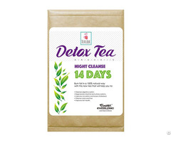 100 Percent Organic Herbal Detox Tea Night Cleanse 14 Day