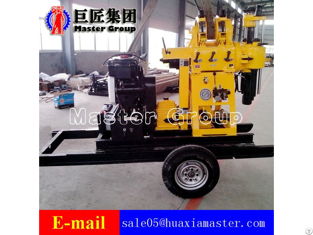 Xyx 200 Water Well Drilling Rig Trailer Mounted