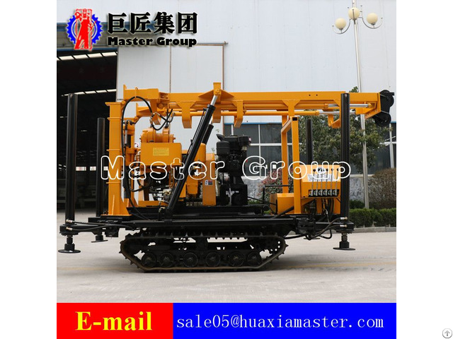 China Xyd 200 Crawler Water Well Drilling Rig