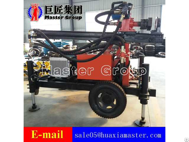 Fy130 Wheeled Type Pneumatic Drilling Rig