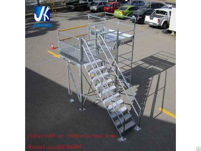 Prefabricated Steel Staircase Working Platform