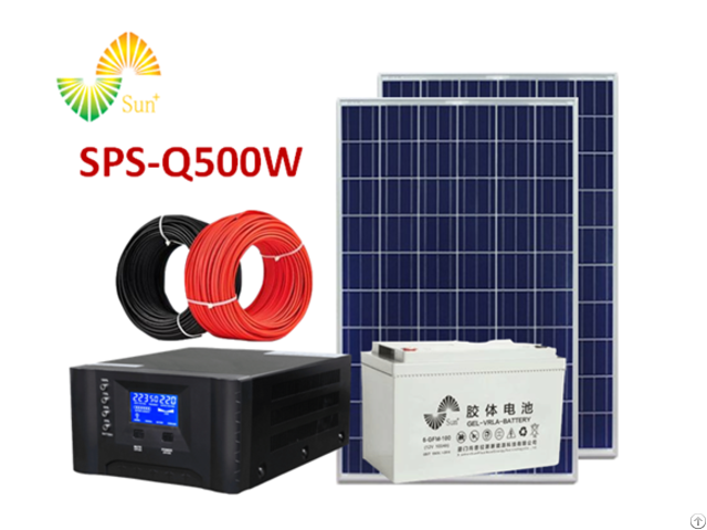 Solar System For Home Sps Q500w Off Grid