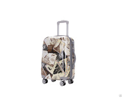 Fashion Customized Bus Design Abs Pc Trolley Hard Shell Case Travel Bag And Luggage