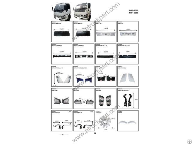 Isuzu Nqr Nkr 150 2006 600p Truck Spare Parts