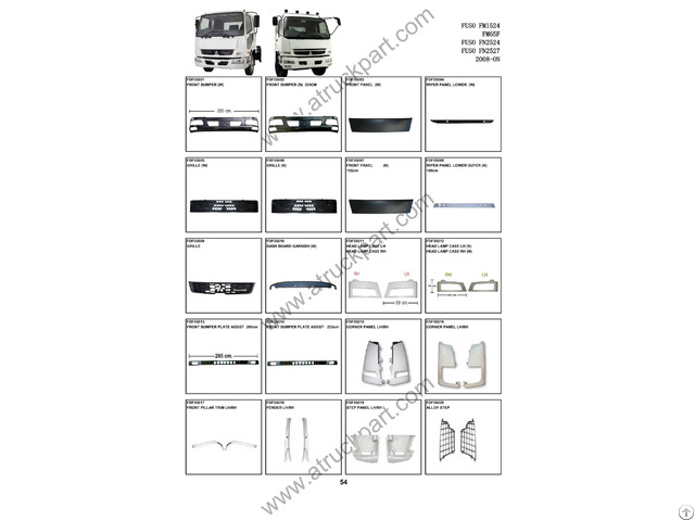 Fuso Fm1524 Fm65f Truck Spare Parts