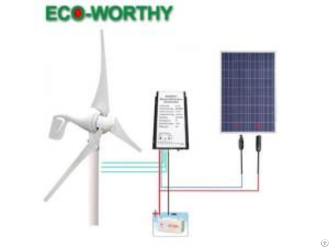 Eco Worthy 500w 12v Off Grid Wind And Solar Hybrid System