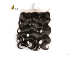 Free Part Brazilian Body Wave Lace Frontal Closure With Baby Hair