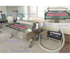 Automatic Continuous Conveyor Belt Vacuum Packaging Sealer Machine