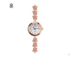 Xinboqin Wholesale Quartz Watch Lady Fashion 3atm Water Resistant Alloy Wrist Watches Custom