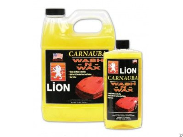 Lion Wash N Wax With Carnauba