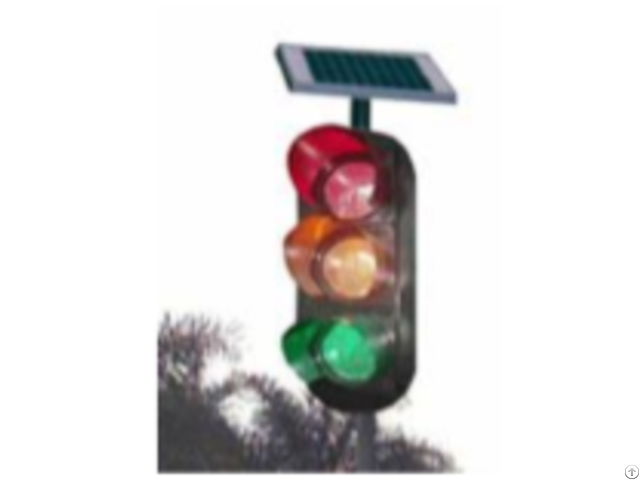 Solar Traffic Lights With 48w Panel