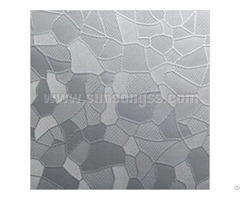 Icy Bamboo Embossed Stainless Steel Sheet