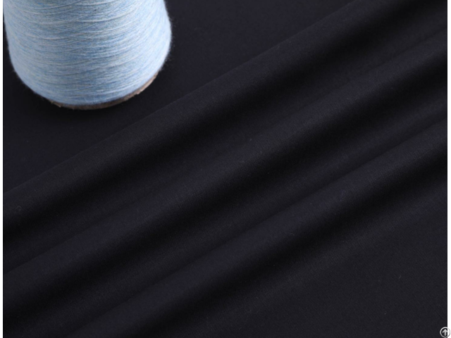 Customized Italian Polyester Viscose Tr Suiting Fabric With Selvage