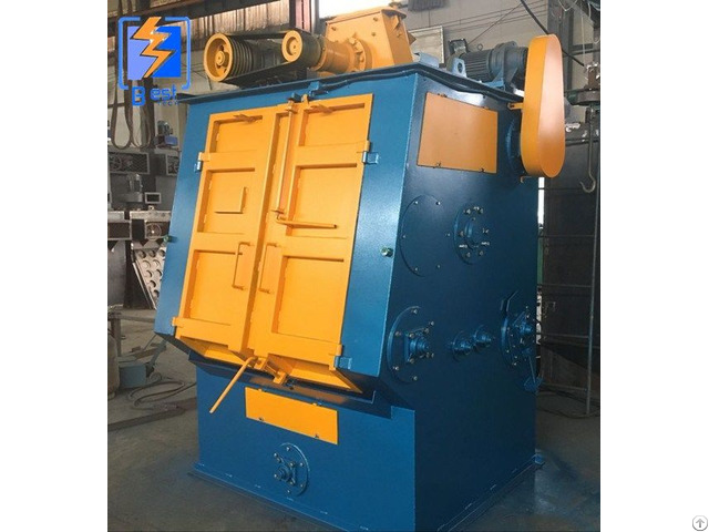 New Production Apron Airless Shot Blasting Machine Crawler Type Blaster