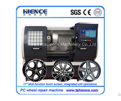 High Performance Car Wheel Repairing Machine With Touch Screen Awr2840 Pc