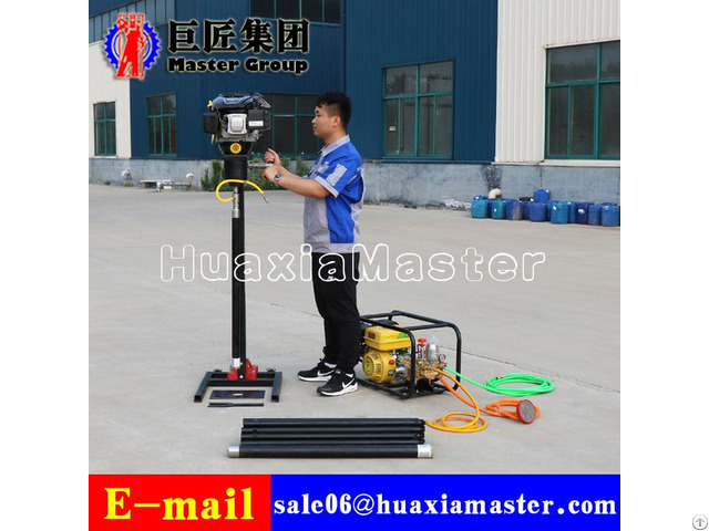 Bxz 2l Vertical Small Drilling Rig Machine