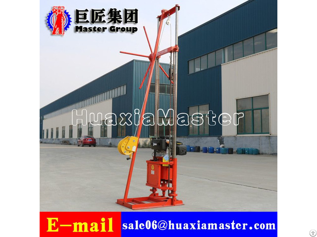 Qz 2cs Gasoline Core Drilling Rig With Hoist