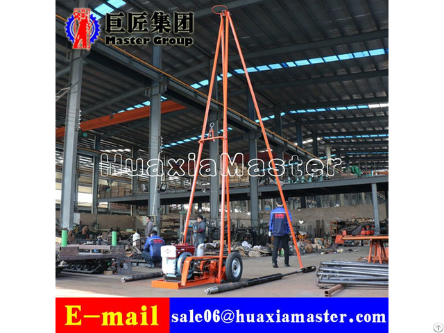 Sh30 2a Geological Prospecting Sand Soil Sampling Drilling Rig