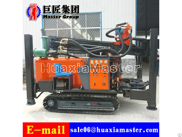 Fy260 Crawler Pneumatic Water Well Drilling Rig