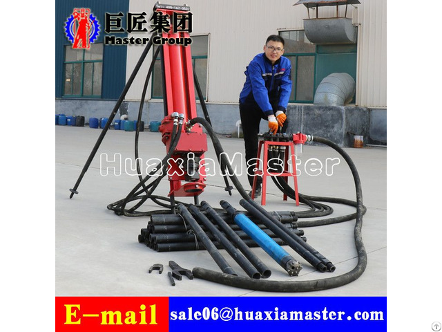 Kqz 100 Full Pneumatic Mine Dth Drilling Rig