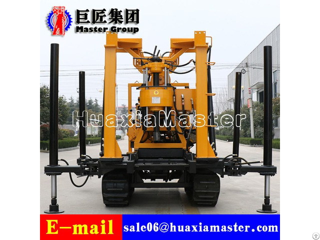 Xyd 200 Diesel Engine Crawler Water Well Drilling Rig