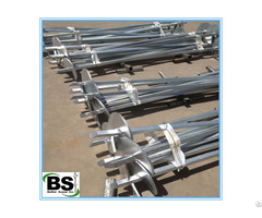 Hot Dipped Galvanized Helical Pier Foundation Repair System