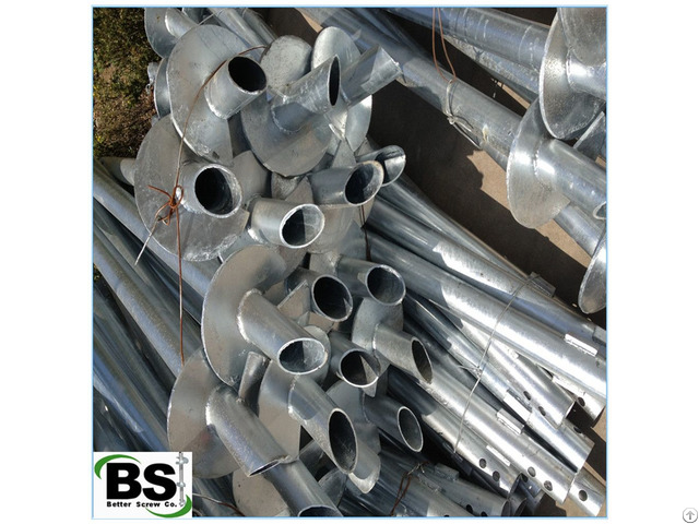 Galvanized Ground Screw Pole Anchor With Good Package