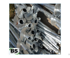 Galvanized Ground Screw Pole Anchor With Good Package