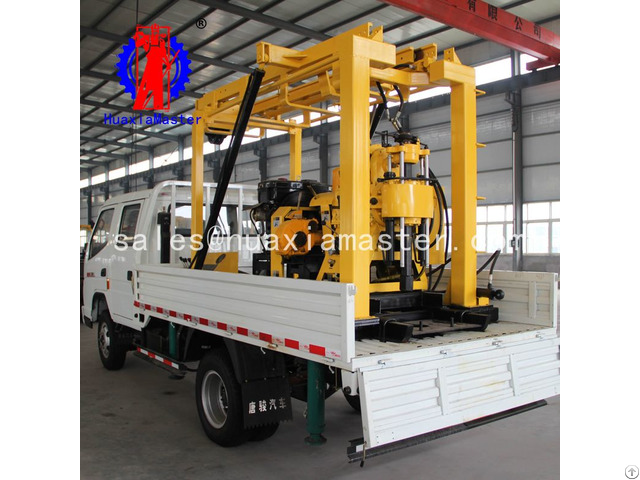 Xyc 200 Vehicle Mounted Hydraulic Rotary Drilling Rig Manufacture