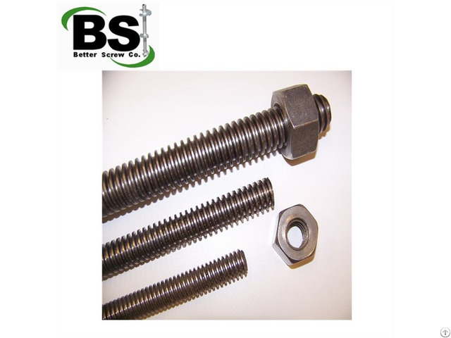 Din 975 Grade 4 8 Low Carbon Steel Threaded Rod