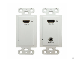 H 264 120m Hdmi Wallplate Extender Over Ip