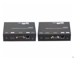 120m Hdmi Over Ip Extender With Poe Rs232