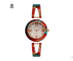 Xinboqin Dropshipping Custom Logo High End Minimalist Top Quality Trend Design Quartz Acetate Watch