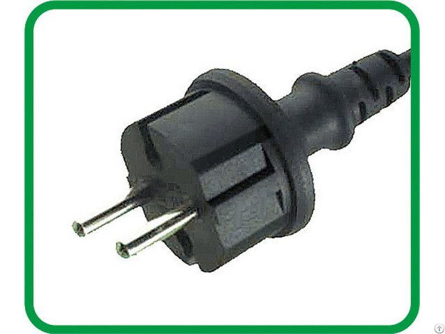 Euro Plug 2 Poles Without Earthing Contact Ip44 Xr 214