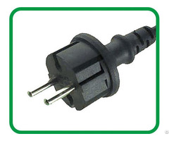 Euro Plug 2 Poles Without Earthing Contact Ip44 Xr 214