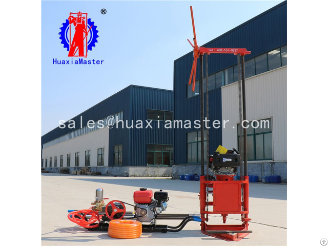 Qz 2c Gasoline Engine Portable Core Drilling Rig