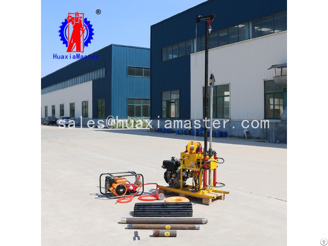 Yqz 50b Hydraulic Portable Drilling Rig