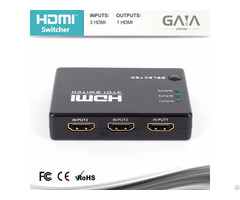 Mini Ir Remote 3 Port Hdmi Switch 3x1 1080p 1 3v