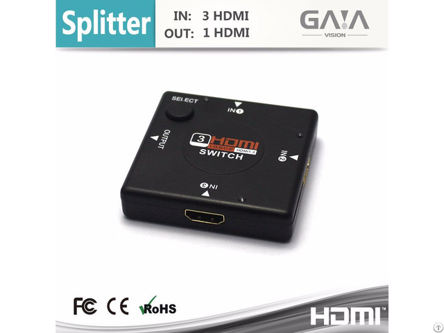 Hdmi Splliter V1 4 Full Hd 1080 3d