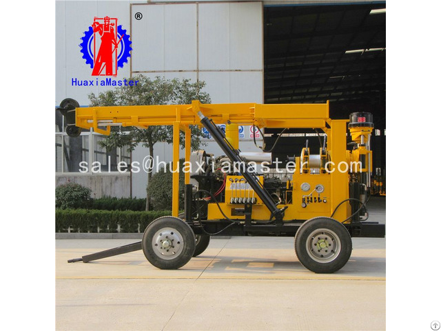 China Xyx 3 Wheeled Hydraulic Core Drilling Rig Manufacturer