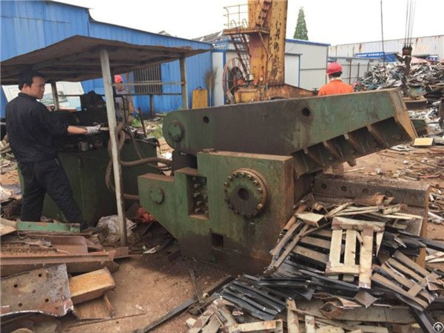 Q43 Scrap Metal Crocodile Shears Hydraulic Cutter Scraps