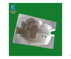 Eco Friendly Paper Pulp Molded Electronic Packaging Tray
