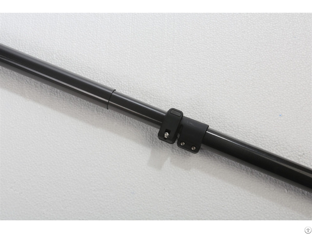 20ft Modular Designed Carbon Fiber Poles 2 Pieces Stronger In Black