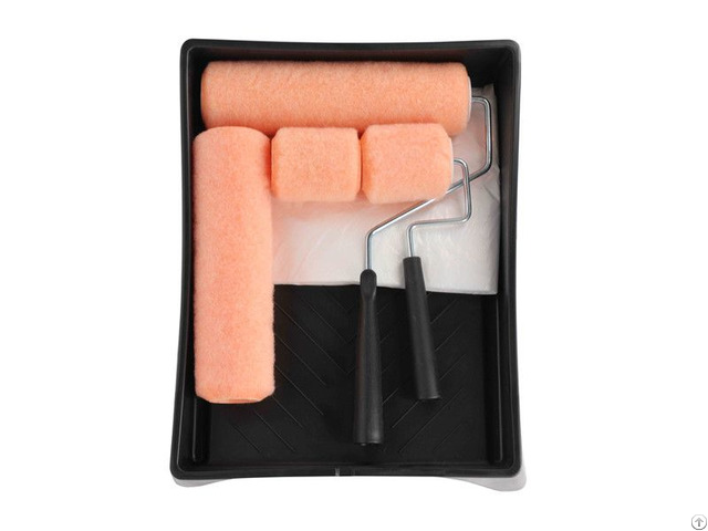 Premium Quality Professional Diy 7pc Painting Tray Set Roller Kit