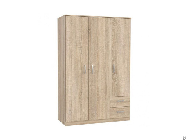 Melamine Particle Board Mdf Wood Bedroom Wardrobe