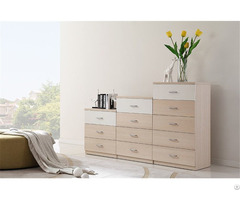 Simple Design Wood Chest Of Drawers From China Factory