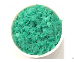 Green Star Shaped Enzyme E Detergent Raw Materials Color Speckles For Laundry Powder